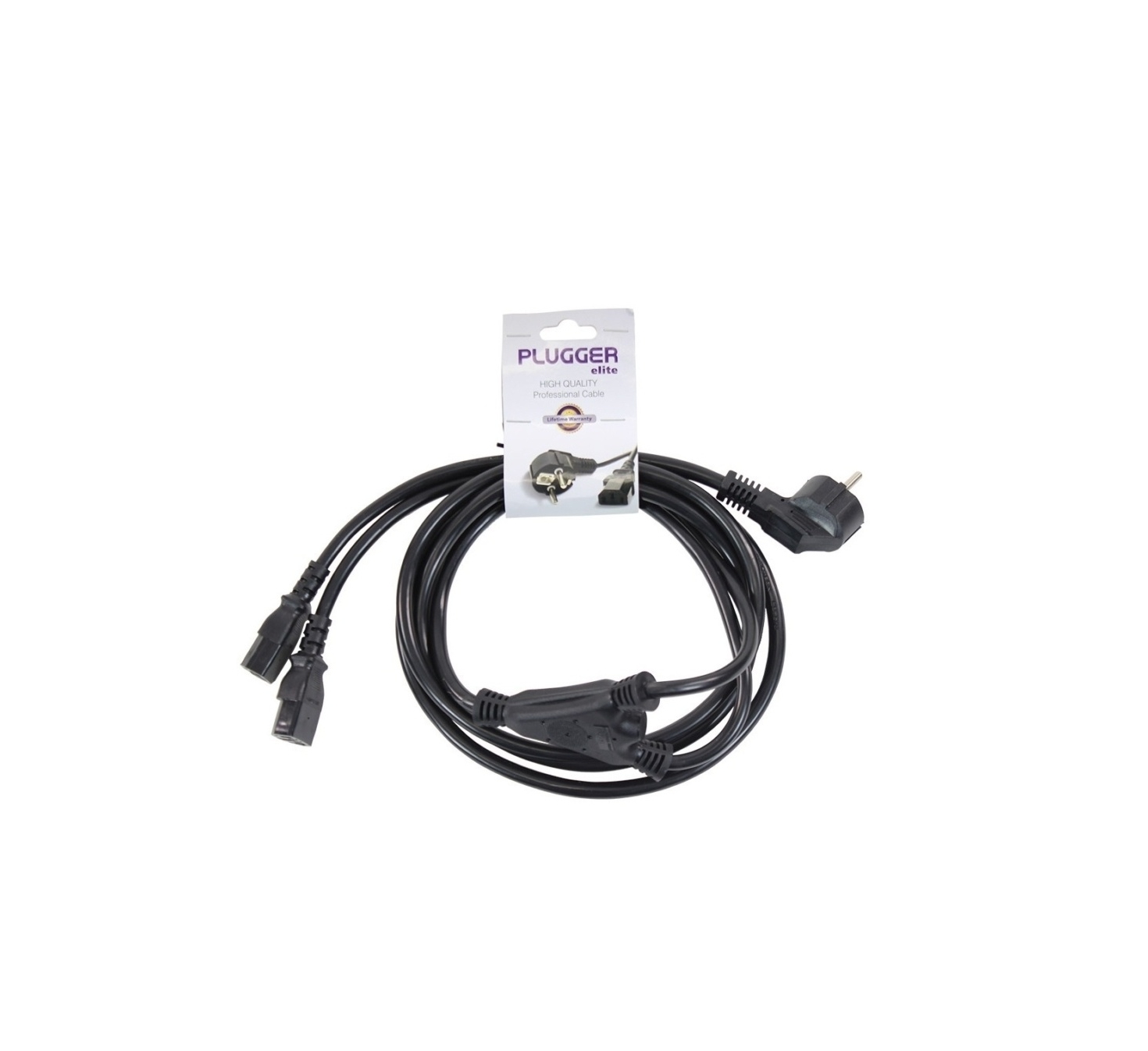Vente Câble d'alimentation 2 IEC - PC16 3m PLUGGER - Sono 85 (magasin) /  Sono NANTES (e-commerce)