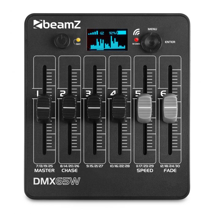 BeamZ DMX384 - Contrôleur DMX, 384 canaux, contrôle 12 effets